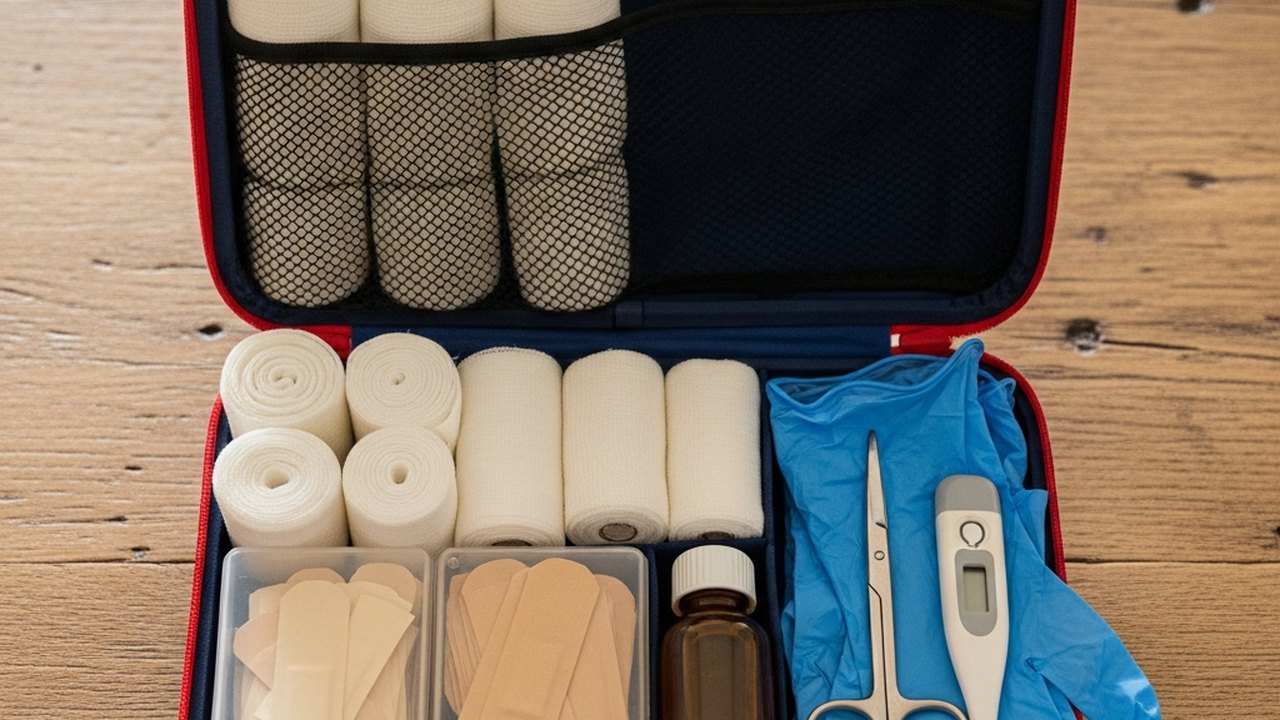 EHBO-kit: voorraad medicatie en eerste hulp